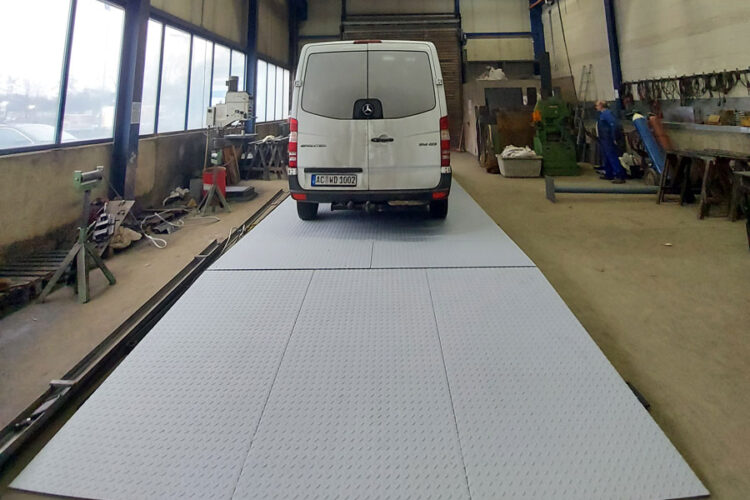 Kleintransporter-Waage