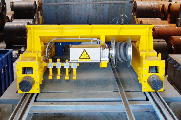 40 t Coil-Waage mit Schienen 5,00 m x 2,50 m